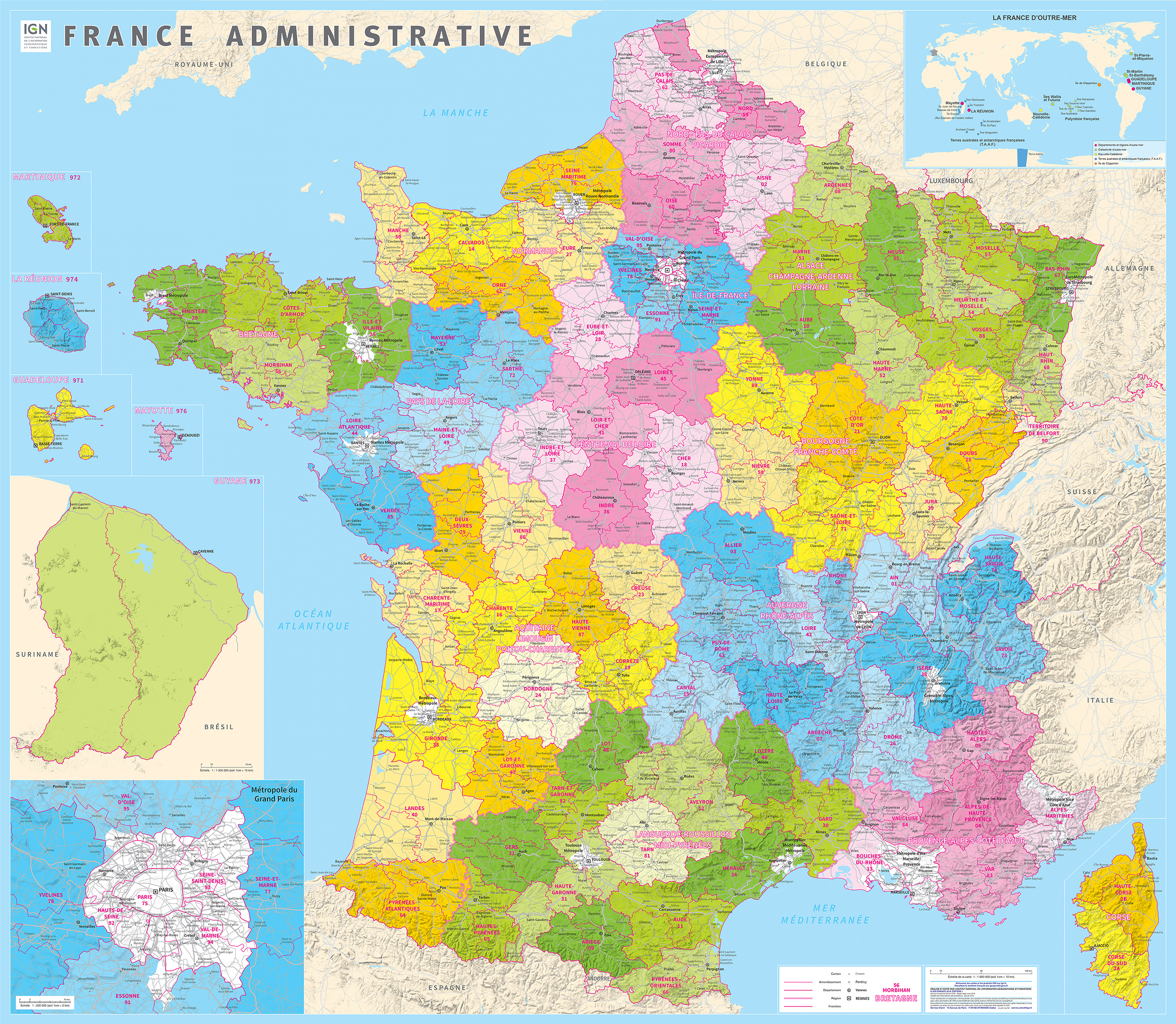 france-administrative-carte