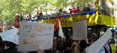 Education : manifestations contre les suppressions de postes et fermetures de classes