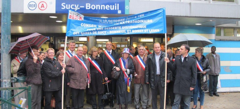 Terminus Boissy pour tous les RER A 2 : les élus passent à l’offensive
