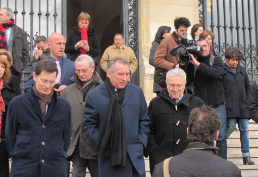 François Bayrou vient parler sécurité à Vincennes