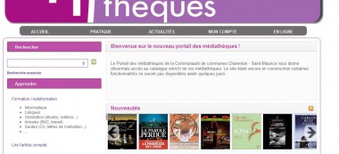 Quatre médiathèques: un site Internet