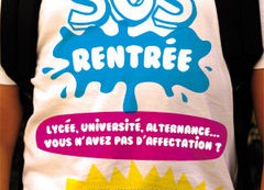Rentrée : les sans-bahut du Val de Marne manifestent