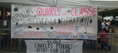 Ecole Charles Perrault : reprise de l’occupation à la rentrée