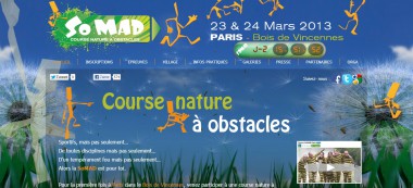 La SoMad, course nature à obstacles à Vincennes
