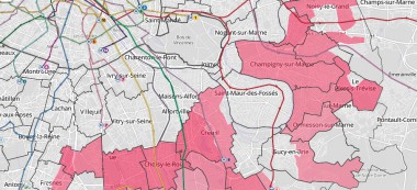 Une carte interactive pour évaluer l’immobilier par disponibilité géographique