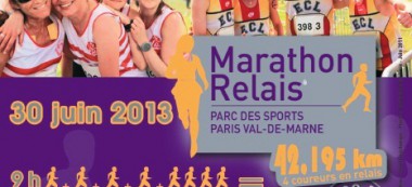 Courir en équipe : le marathon-relais Paris Val-de-Marne