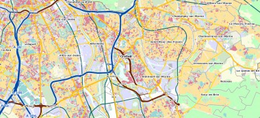Occupation des sols dans le Val de Marne : l’extension urbaine ralentit