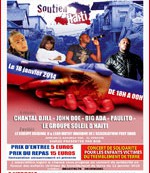 Concert de soutien à Haïti avec Foxy Dana