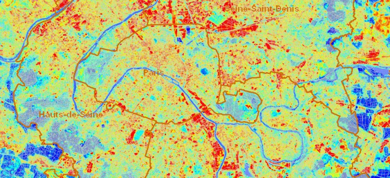 Les données environnementales du Grand Paris en carte et en ligne