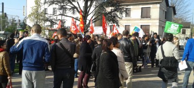 Manif anti FN à Villeneuve Saint-Georges