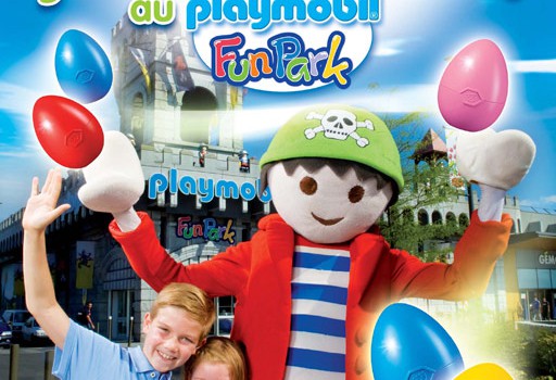 Chasse aux oeufs au Playmobil Funpark