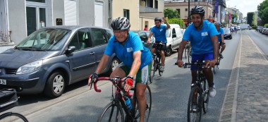 800 km en vélo de Toulouse à Alfortville: patients et soignants ont relevé le défi!