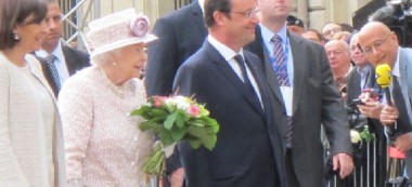 Une élève de Créteil rencontre la reine d’Angleterre