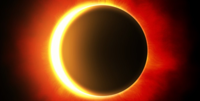 Eclipse partielle du soleil:  séance d’observation à l’Exploradôme