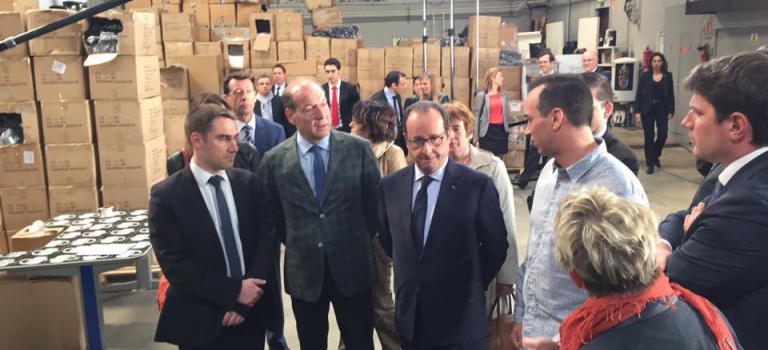 François Hollande vient adouber un fonds d’investissement social depuis L’Haÿ-les-Roses