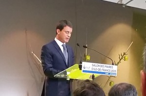 Manuel Valls Salon Maires Ile de France