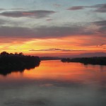 Fleuve rouge-Long_Bien_Bridge_Sunset WCC Rungbachduong