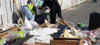 10 tonnes de déchets ramassés sur les quais d’Ivry et Vitry