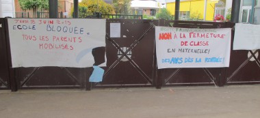 Blocage et grève à l’école Paul Eluard d’Orly