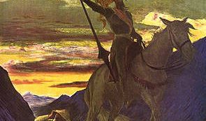 Don Quichotte à la Scène Watteau