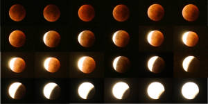Eclipse de lune du 28 septembre poster fond d'écran