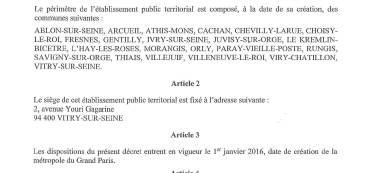 Les projets de décrets des territoires du Grand Paris ont été envoyés aux maires