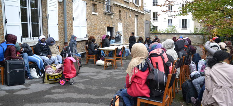 Une cinquantaine de migrants issus du lycée Jean Quarré accueillis à Fontenay-sous-Bois