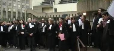 Les avocats en colère au Tribunal de créteil