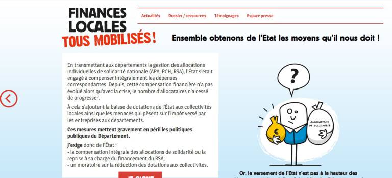 Le CD Val-de-Marne a reçu 10 000 pétitions contre la baisse des dotations