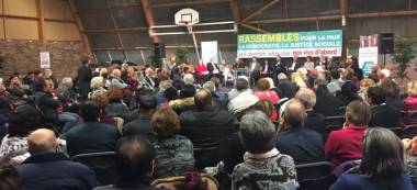 Régionales Ile-de-France : Pierre Laurent a tenu son meeting à Champigny-sur-Marne