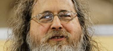 Richard Stallman, le pape du logiciel libre à Choisy-le-Roi