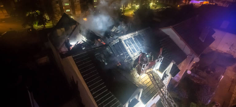 13 blessés dans un impressionnant incendie à Champigny-sur-Marne