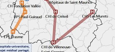 Deux groupements hospitaliers territoriaux (GHT) dans le Val-de-Marne
