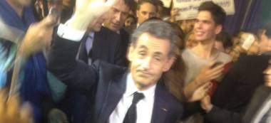 Nicolas Sarkozy à Saint-Maur-des-Fossés le 11 avril