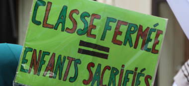 Créteil: rassemblement contre les fermetures de classe en Val-de-Marne