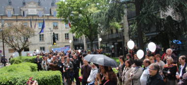 150 agents ont tenu le piquet de grève à la mairie de Villejuif