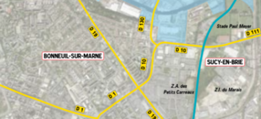 RN 406 au port de Bonneuil : enquête publique parcellaire à Boissy-Saint-Léger