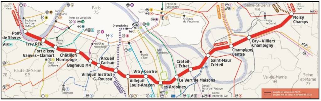 La ligne 15 Sud boucle son dixième permis de construire en Val-de-Marne