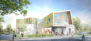 La future école Frédéric Mistral de Villiers-sur-Marne en images