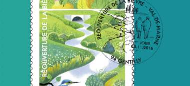 Un timbre poste collector pour fêter la réouverture de la Bièvre