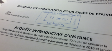 Le FN attaque Arcueil en justice pour refus d’imprimer le bulletin d’adhésion au parti dans le bulletin municipal