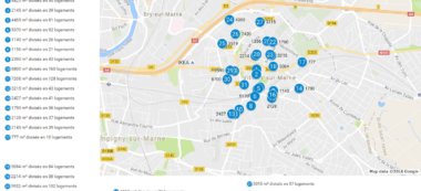 Le PS de Villiers-sur-Marne publie sa carte de la “frénésie immobilière”