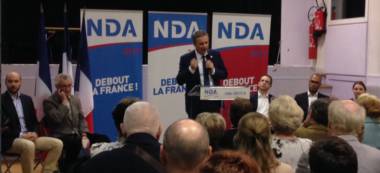Nicolas Dupont-Aignan est venu bichonner ses électeurs du Sud Val-de-Marne