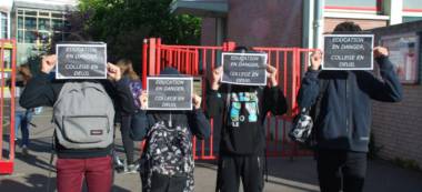 Nouvelle journée contre la fermeture d’une 5ème au collège Duruy de Fontenay-sous-Bois
