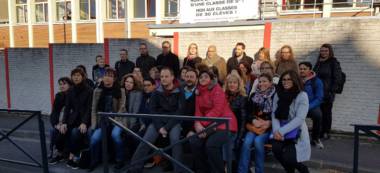 Grève et collège mort à Victor Duruy pour protester contre une fermeture de 5e