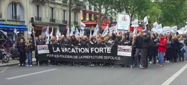Près de 500 policiers du Val-de-Marne à Paris pour une nouvelle marche de la colère