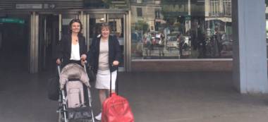 Législatives Val-de-Marne – Essonne : Laurence Abeille et Eva Sas testent la galère des transports