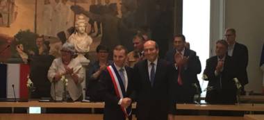 Michel Herbillon a transmis son écharpe de maire à Olivier Capitanio