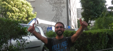 Le street-artiste Potato Nose s’attaque à l’avenue Barbusse à Vitry-sur-Seine