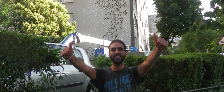Le street-artiste Potato Nose s’attaque à l’avenue Barbusse à Vitry-sur-Seine